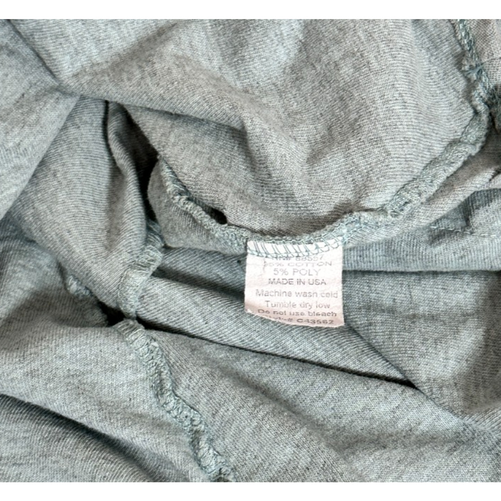 Fenini Green Cotton Lightweight 3/4 Sleeve Button Front Cardigan Medium - Picture 7 of 7